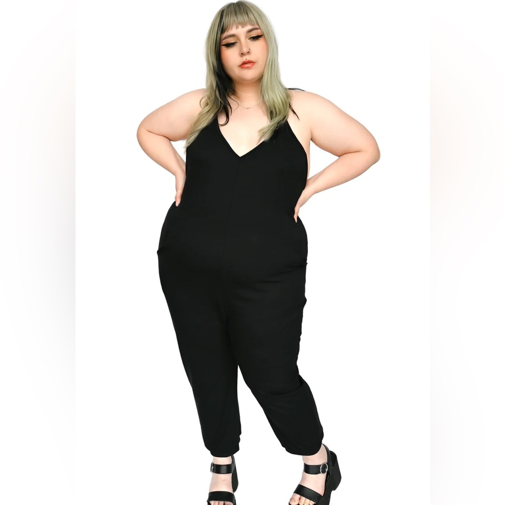 Foxblood Luna Razorback Jumpsuit